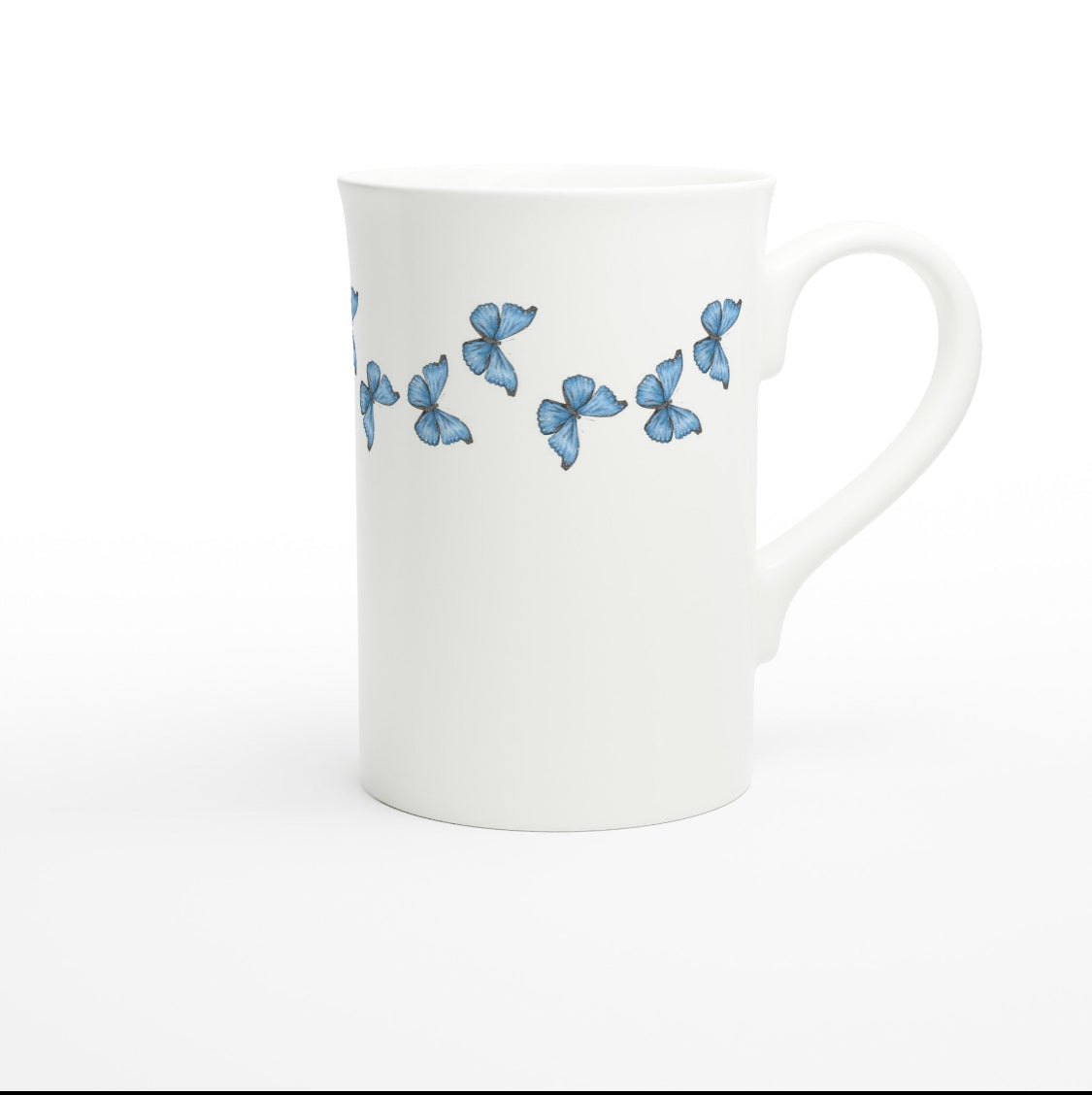 10oz Slim  Porcelain Mugs