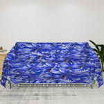 Couch Cover (two sizes) Blue wild chicory 1