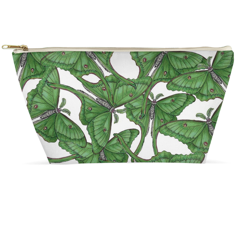 Accessory Pouch (multiple sizes) Luna Moth 1