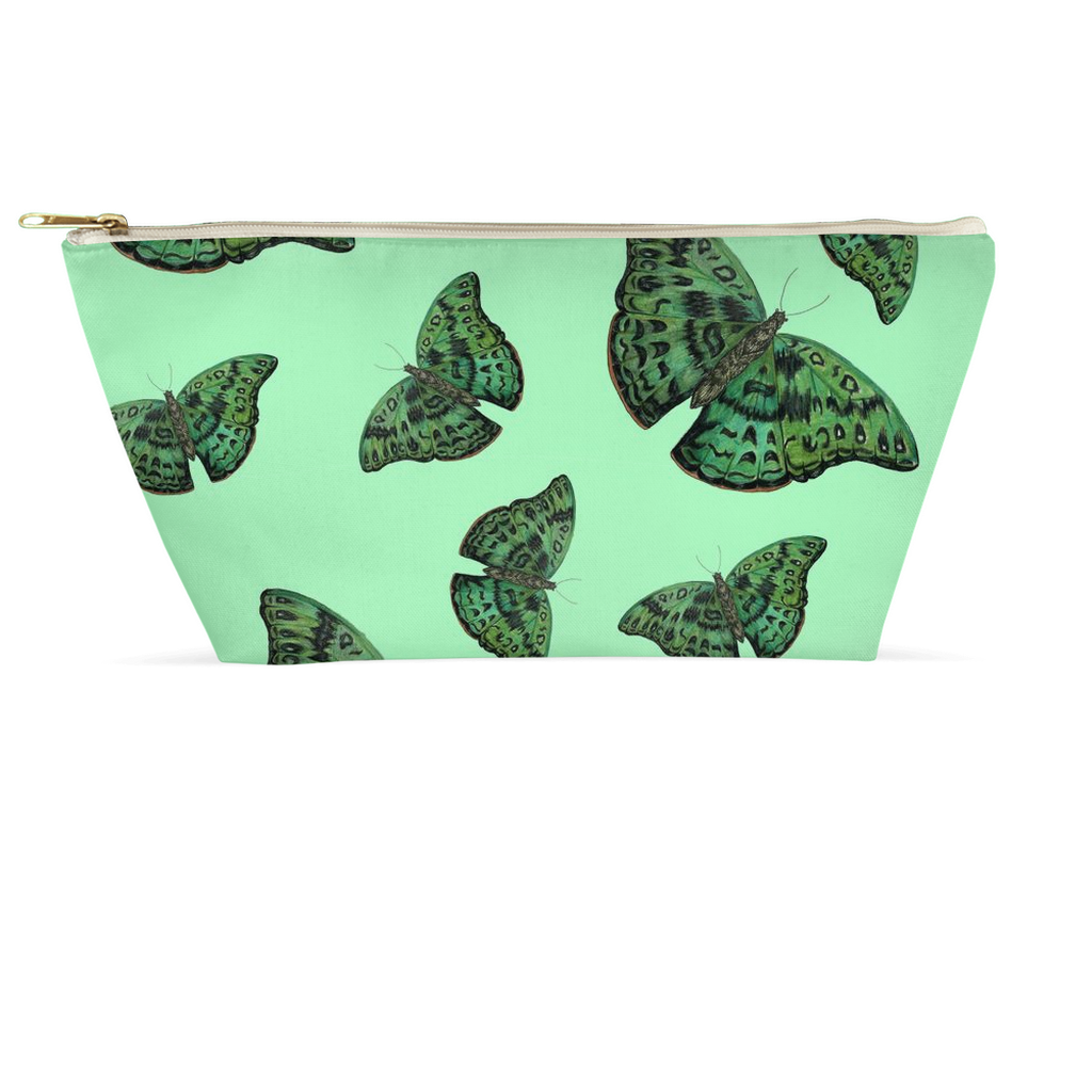 Accessory Pouch (multiple sizes) African Green Butterfly  1