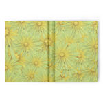 Hardcover journal 160 pages blank or ruled goats beard pattern