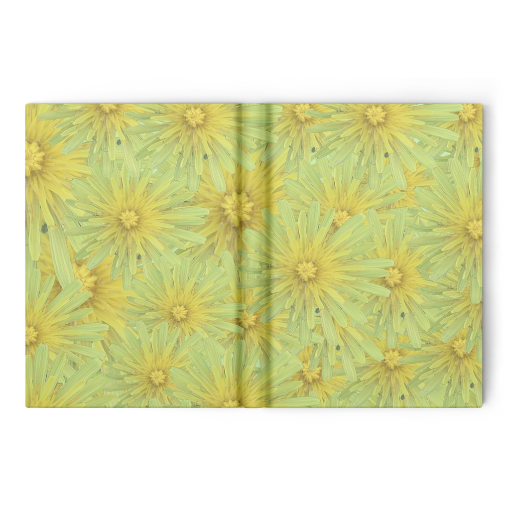 Hardcover journal 160 pages blank or ruled goats beard pattern