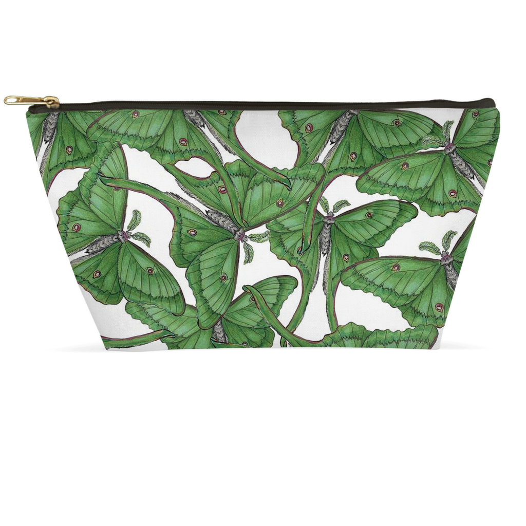 Accessory Pouch (multiple sizes) Luna Moth 1