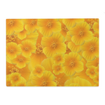 Glass Cutting Board (11x15) Field Poppy 1