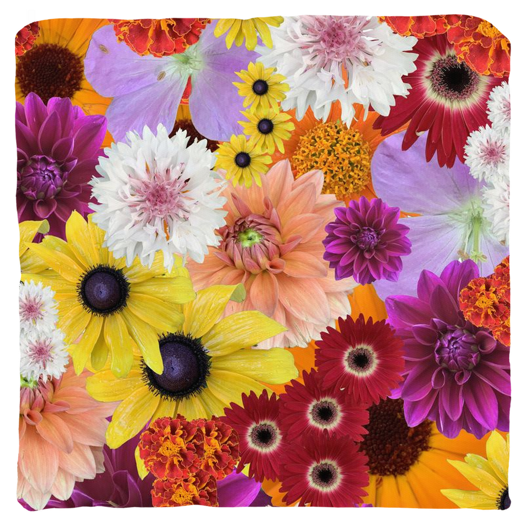 Throw Pillows flower fun 1