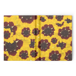 hardbound journal golden tickseed pattern, 160 pages, ruled or blank