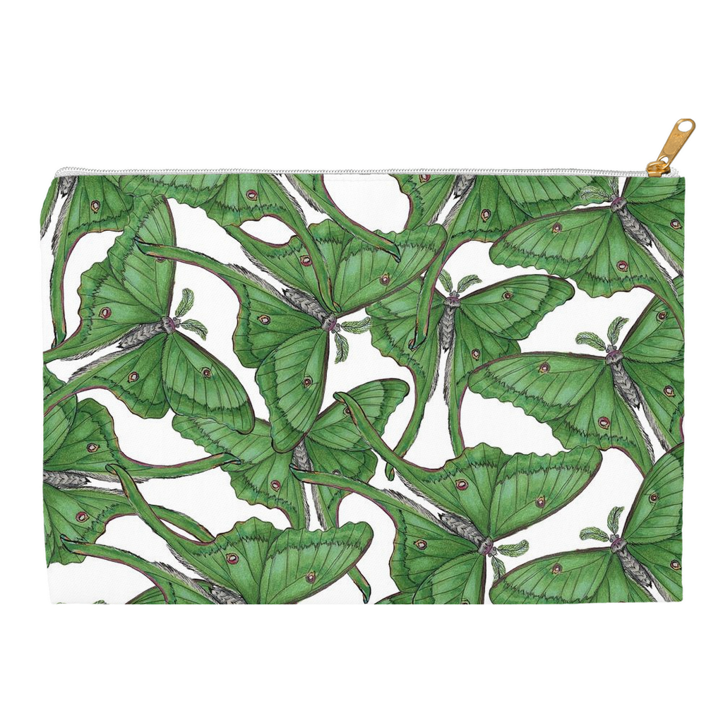 Accessory Pouch (multiple sizes) Luna Moth 1