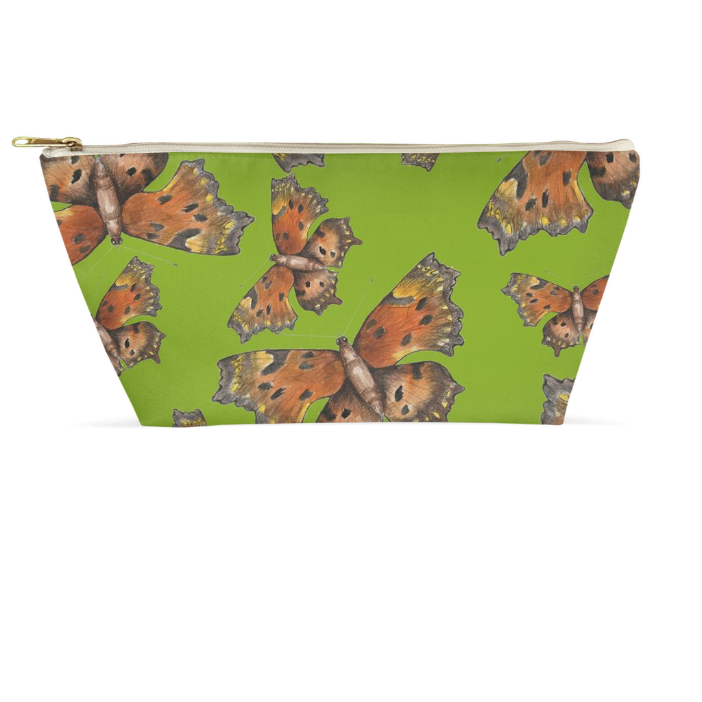 Accessory Pouch (multiple sizes) Green Coma butterfly 1