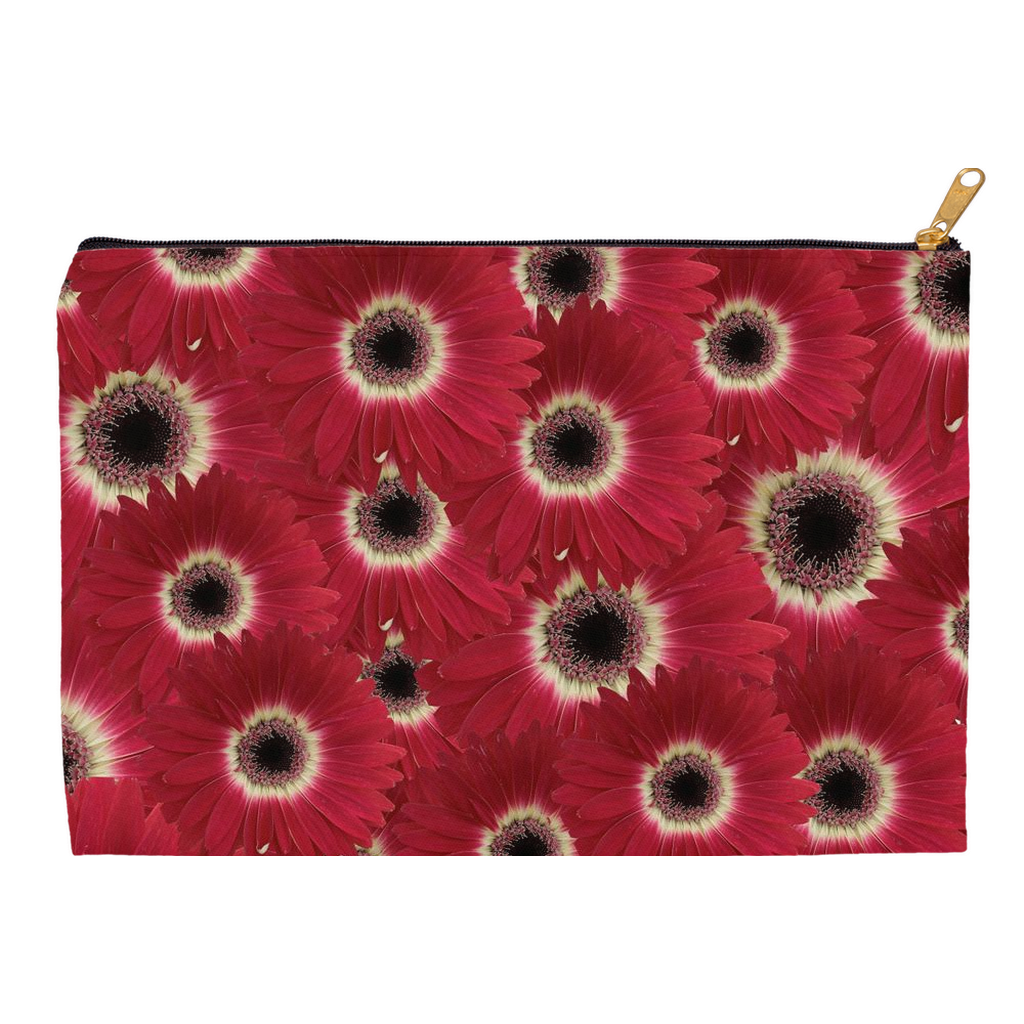 Accessory Pouch (multiple sizes) Gerbera daisy 1