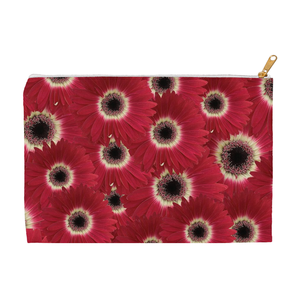 Accessory Pouch (multiple sizes) Gerbera daisy 1