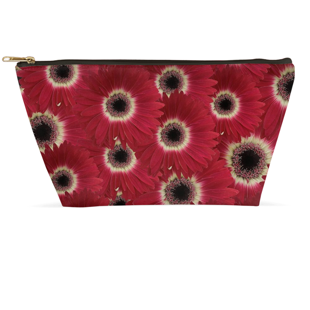 Accessory Pouch (multiple sizes) Gerbera daisy 1