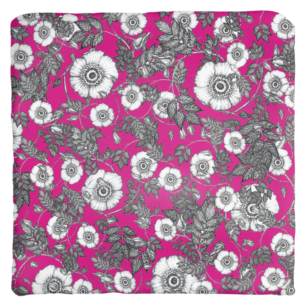 Throw Pillow (Multiple Sizes) Wild Rose 1