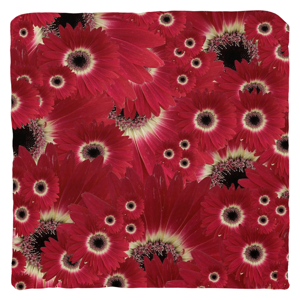 Throw Pillow (Multiple Sizes/Colours) Gerbera Daisy 1