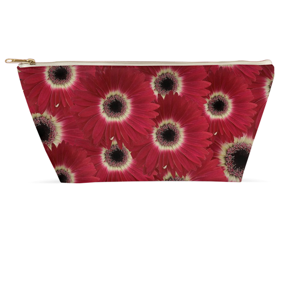 Accessory Pouch (multiple sizes) Gerbera daisy 1