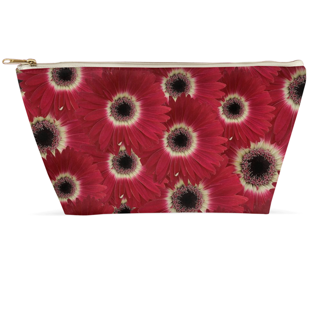 Accessory Pouch (multiple sizes) Gerbera daisy 1