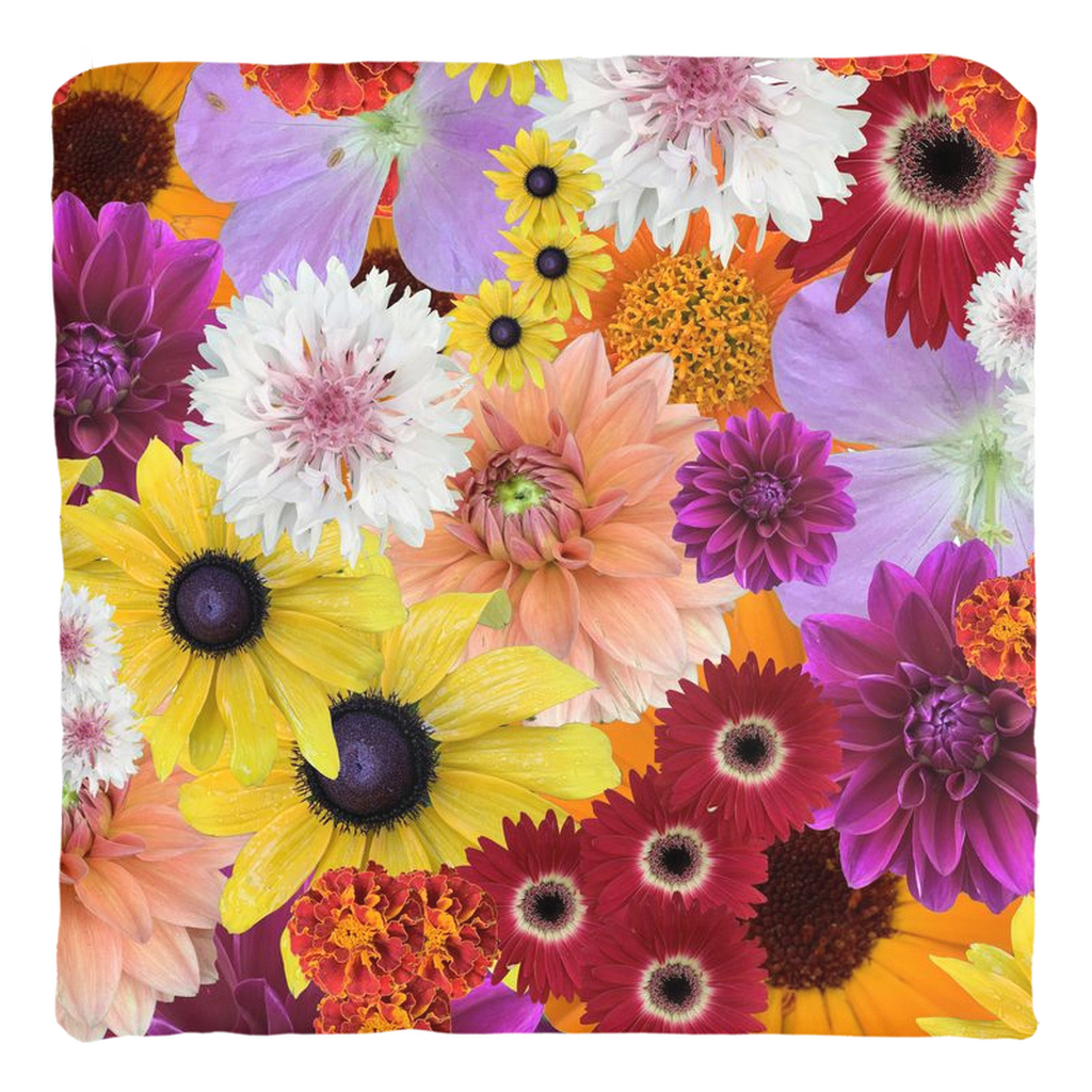 Throw Pillows flower fun 1