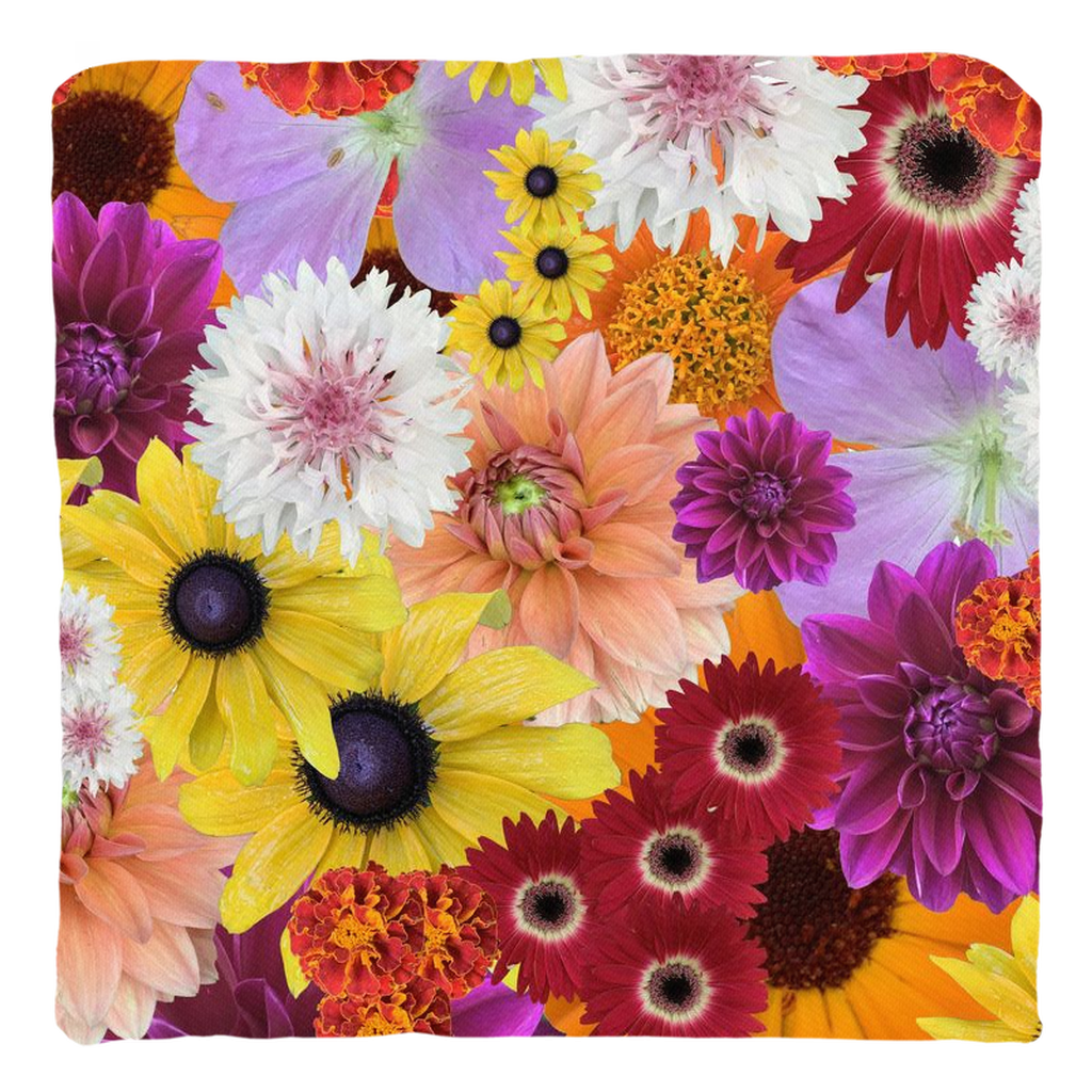 Throw Pillows flower fun 1