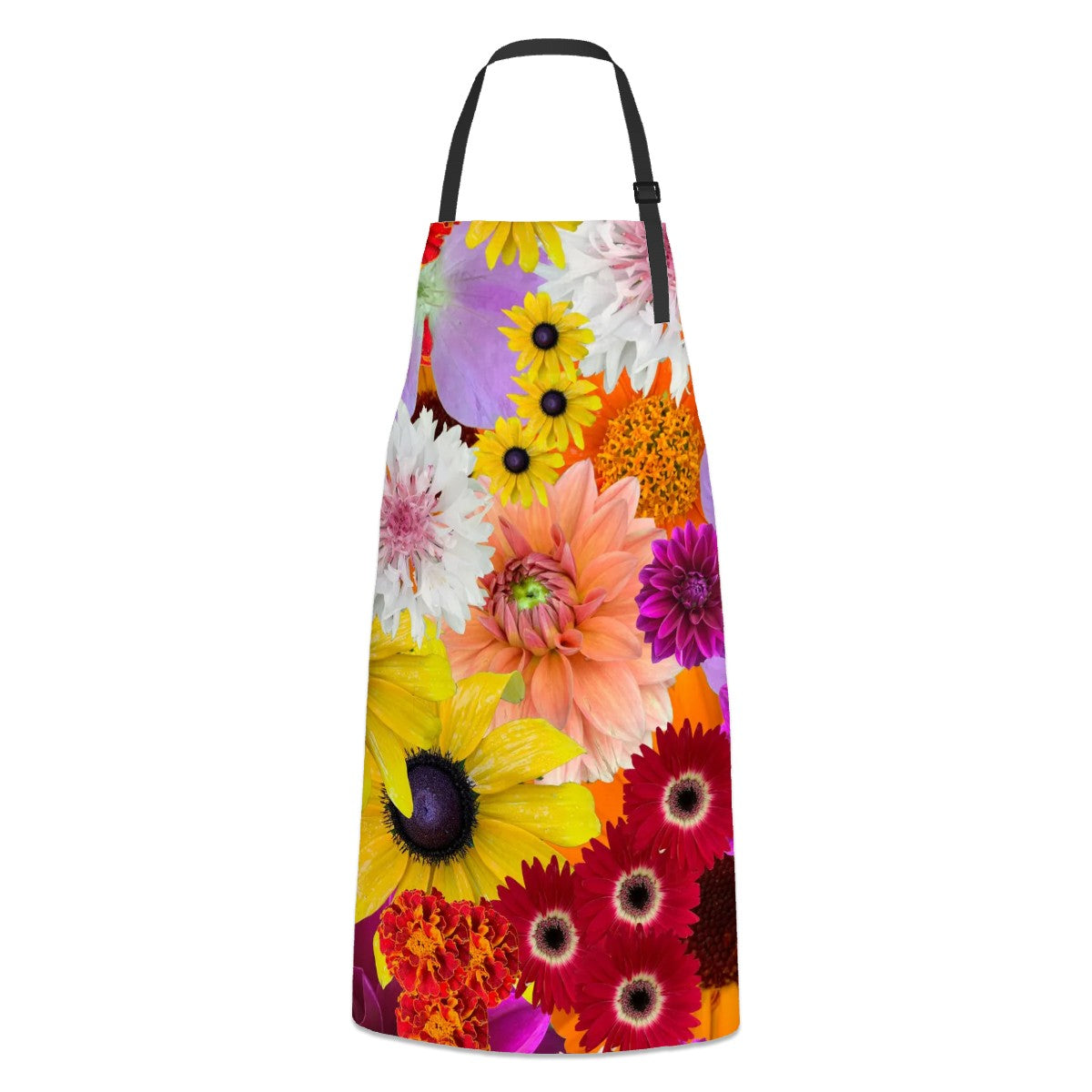 Apron (with two pockets) Flower Fun1