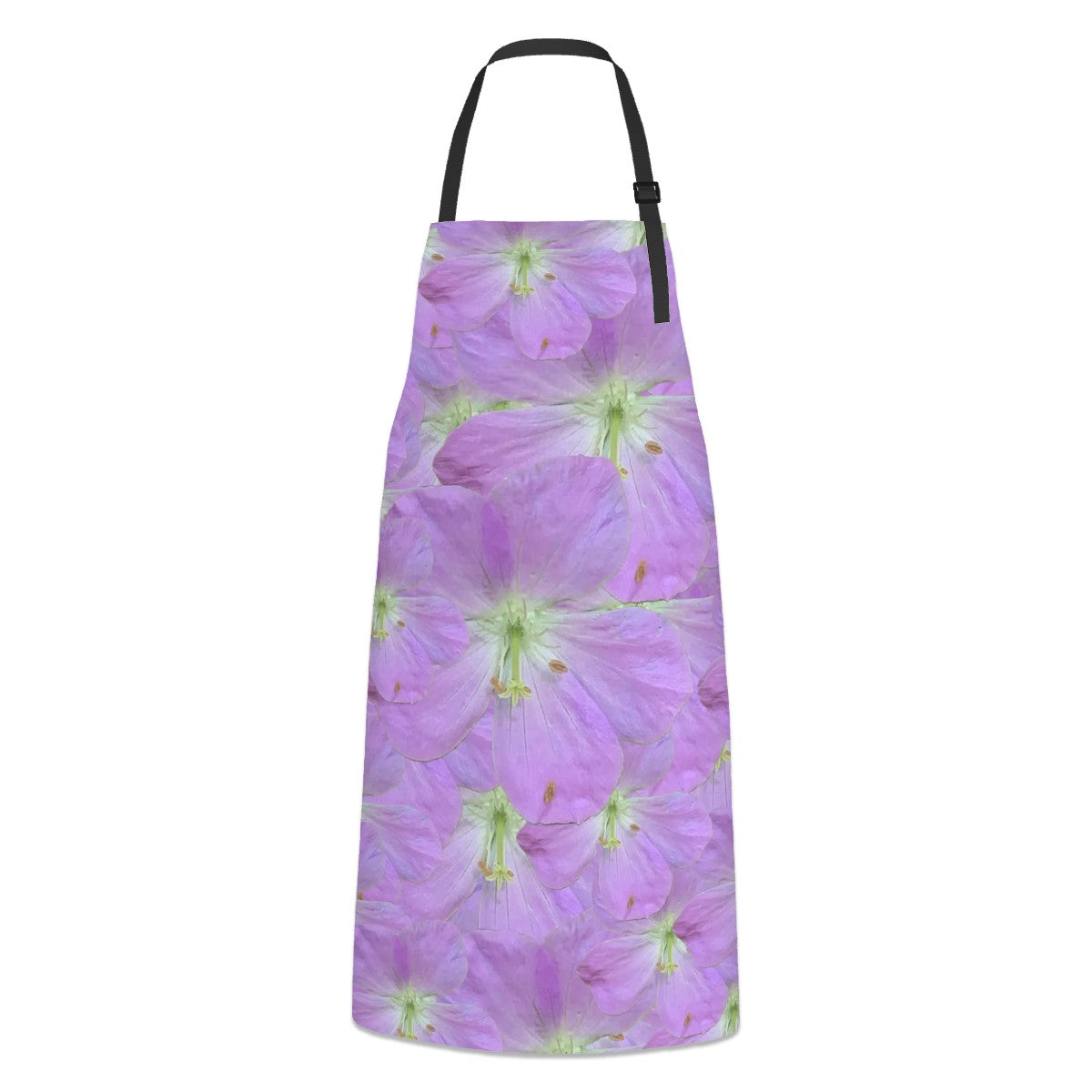 Apron (with pockets) wild geranium 1