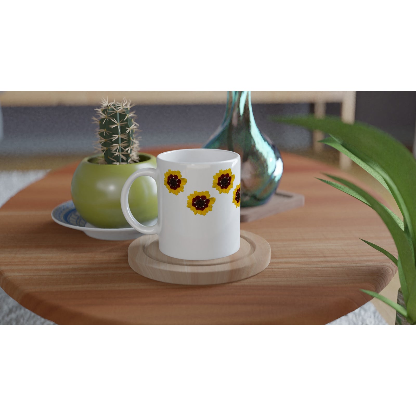 Ceramic mug (11oz) golden tickseed 1