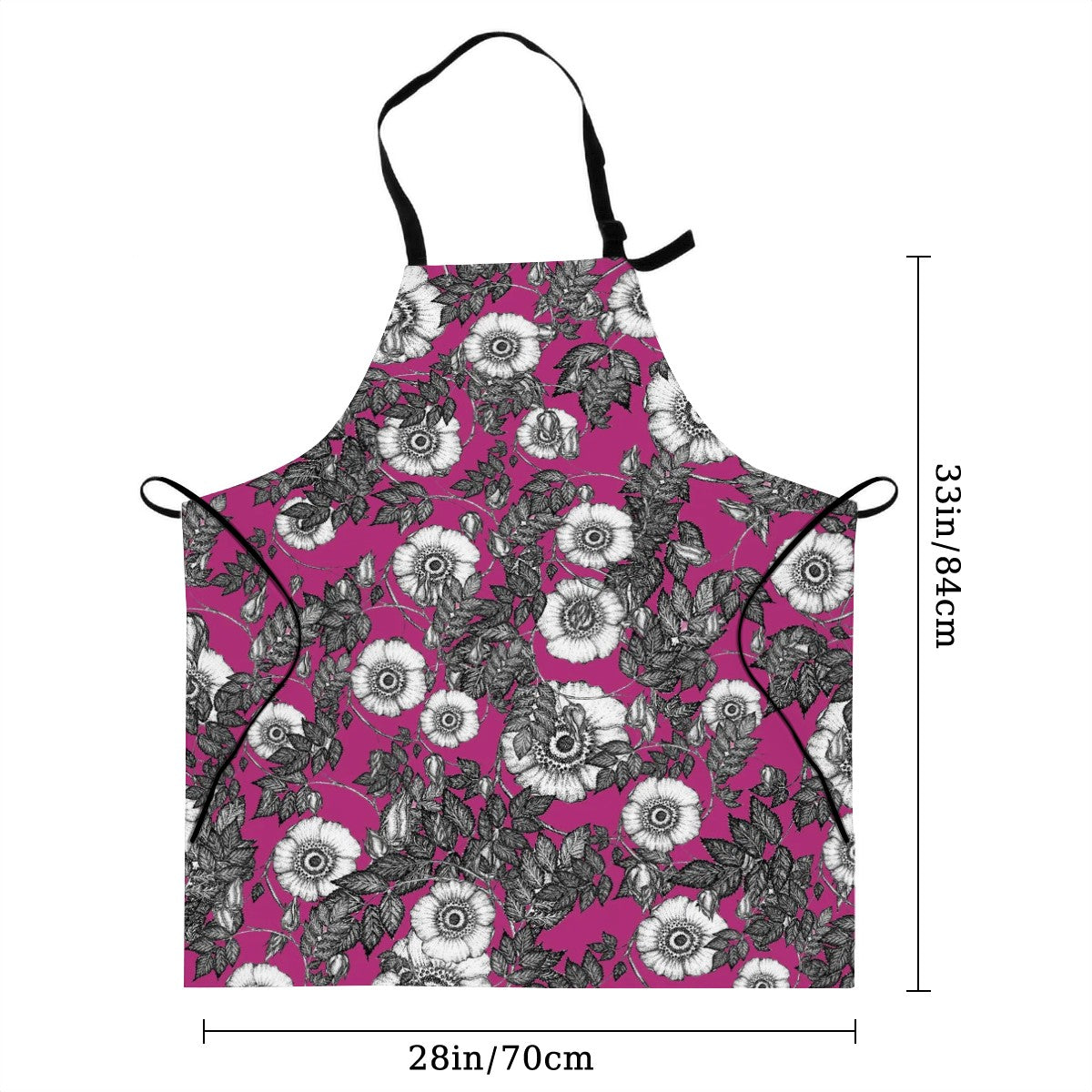 Apron (With Pockets) Wild Rose 2