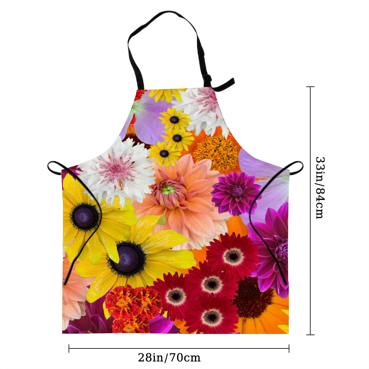 Apron (with pockets) Flower Fun 1