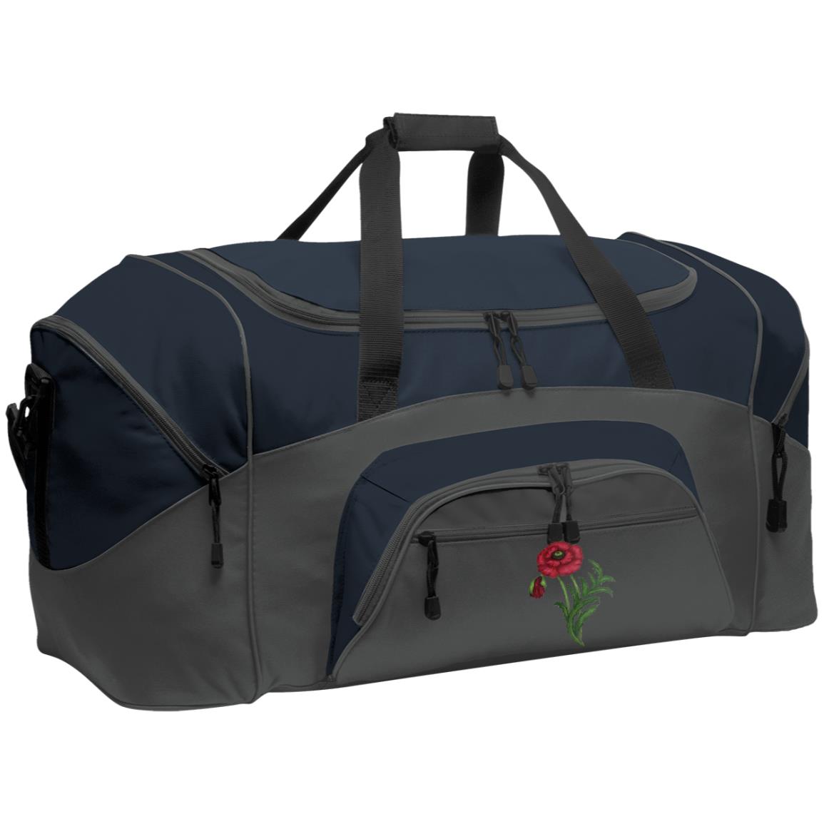 Duffel Bag (Large) Red Poppy  1