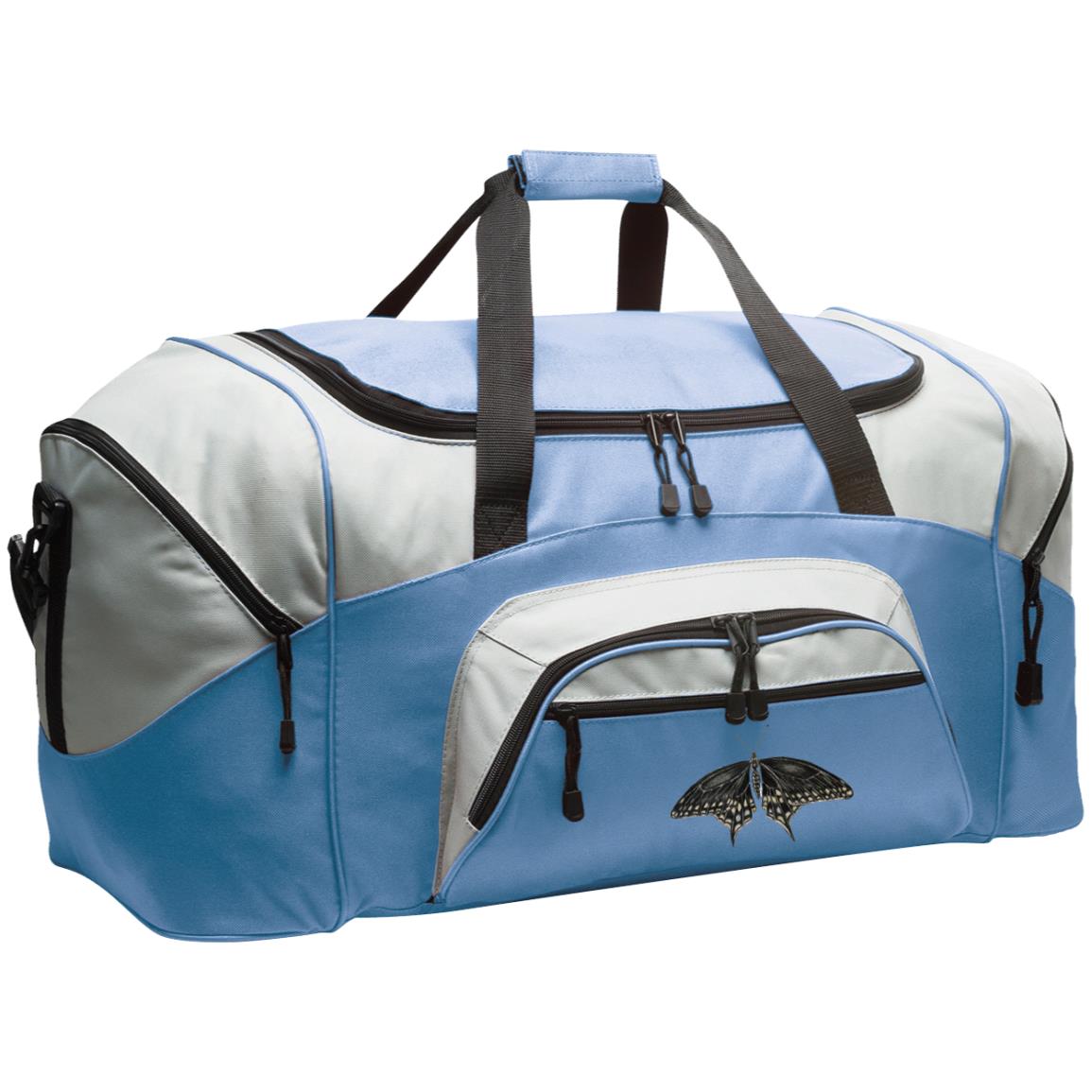 Duffel Bag (Large) Black Swallowtail 1