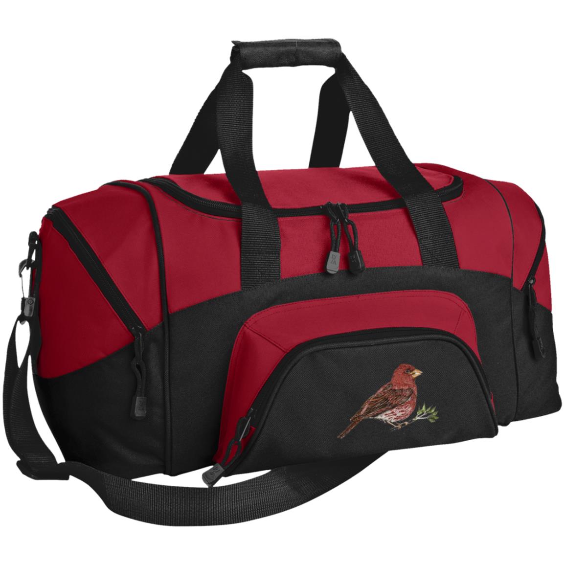 Duffel Bag (Small) Purple Finch  1