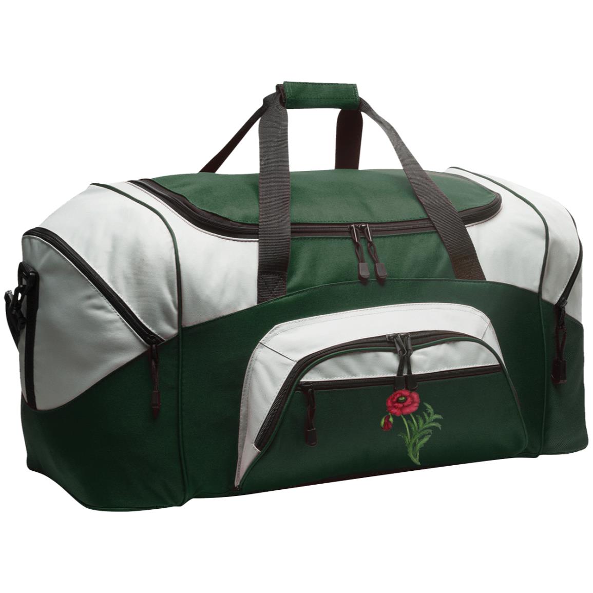 Duffel Bag (Large) Red Poppy  1