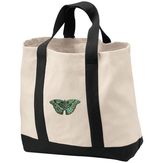 africanbutterflypng B400 2-Tone Shopping Tote