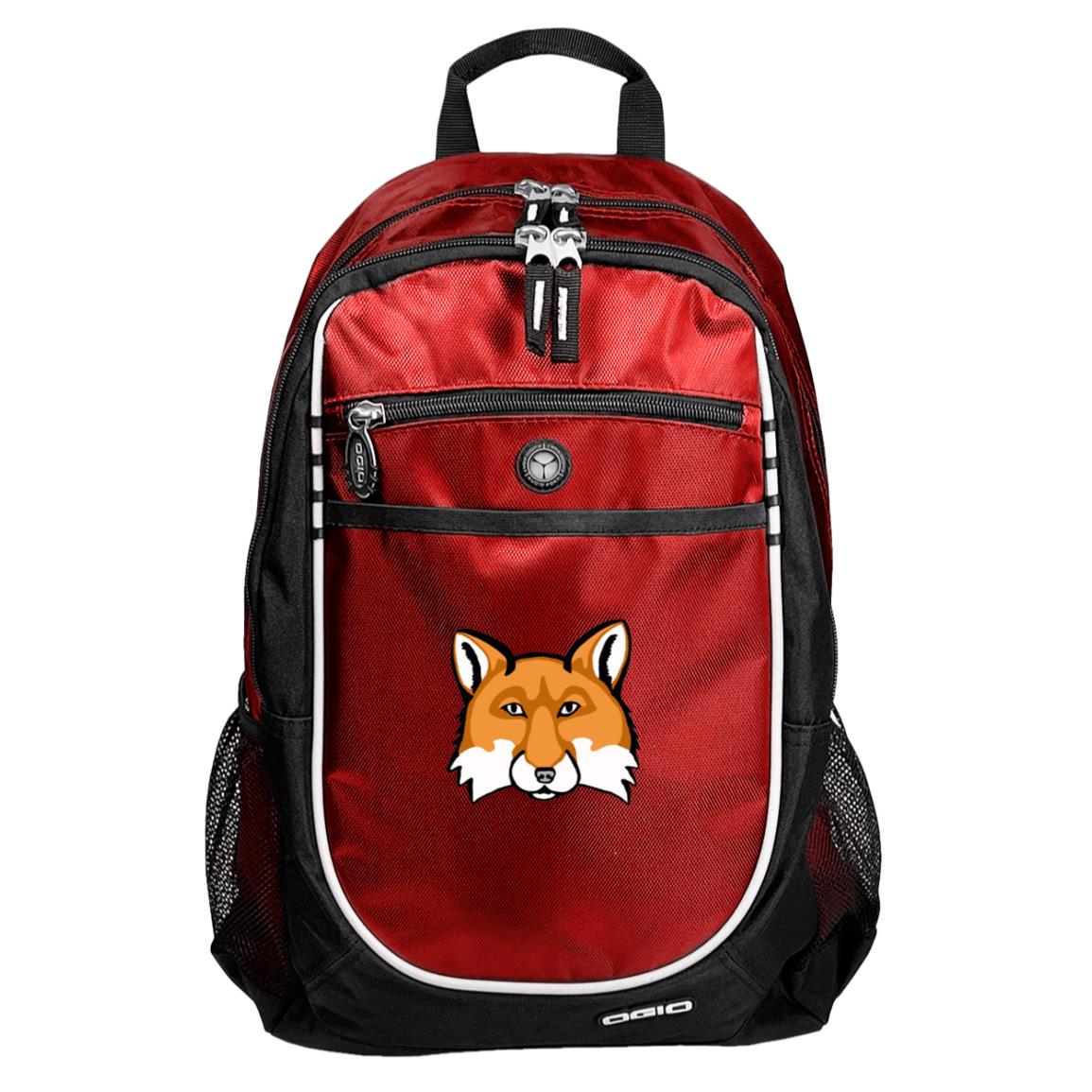 Red sport back pack red fox