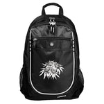 Black sport backpack rudbeckia wildflower