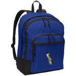 Blue poly canvas back pack peregrine falcon