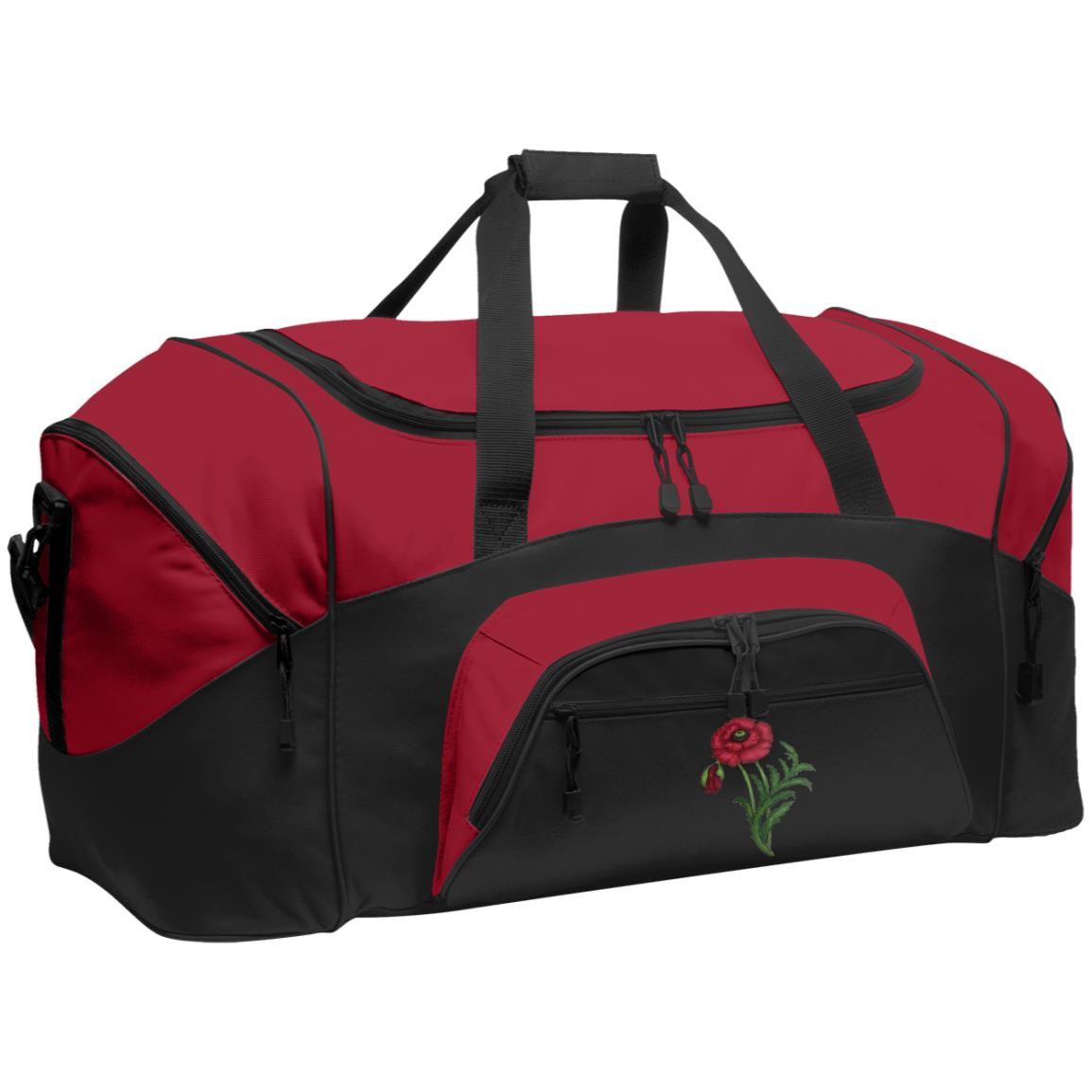 Duffel Bag (Large) Red Poppy  1