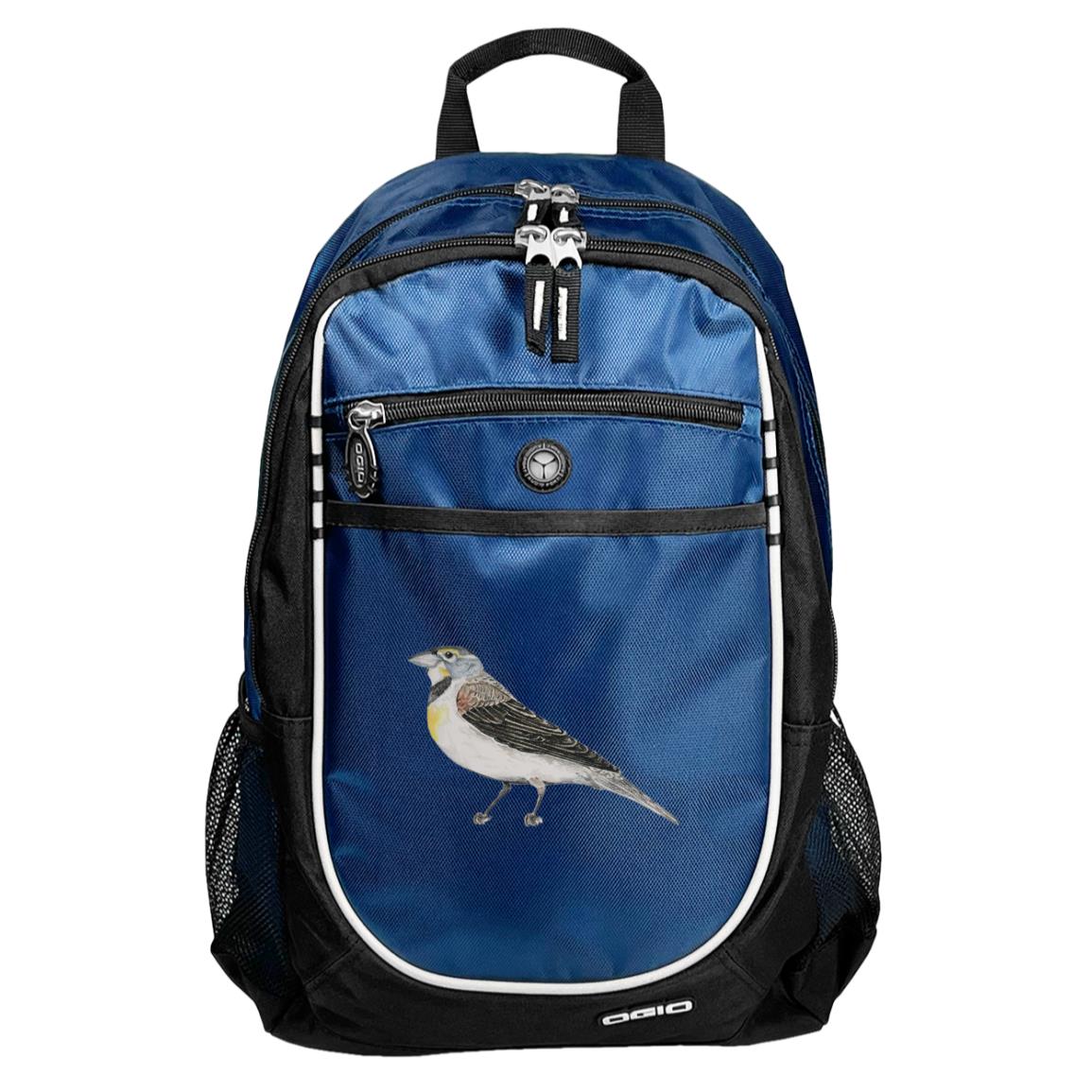 Blue sport backpack dickcissel