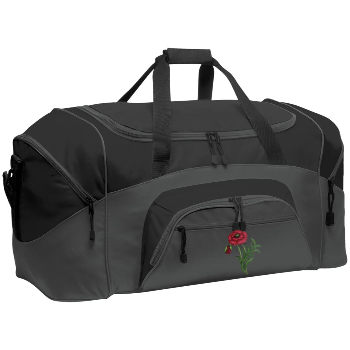 Duffel Bag (Large) Red Poppy  1