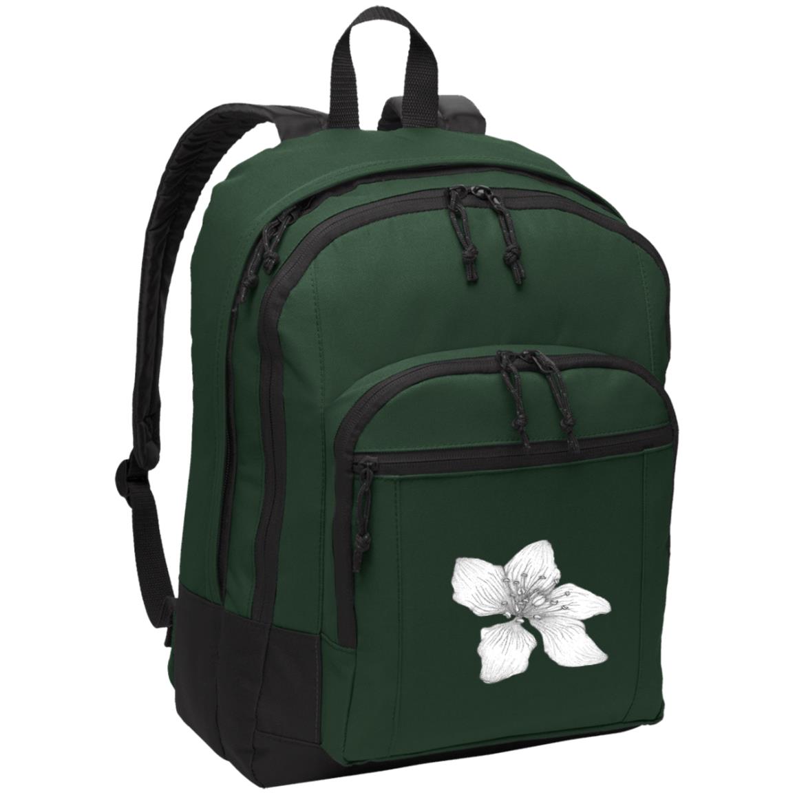 Green poly canvas pack pack apple blossom