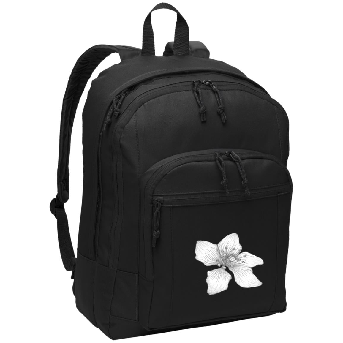 Black poly canvas pack pack apple blossom