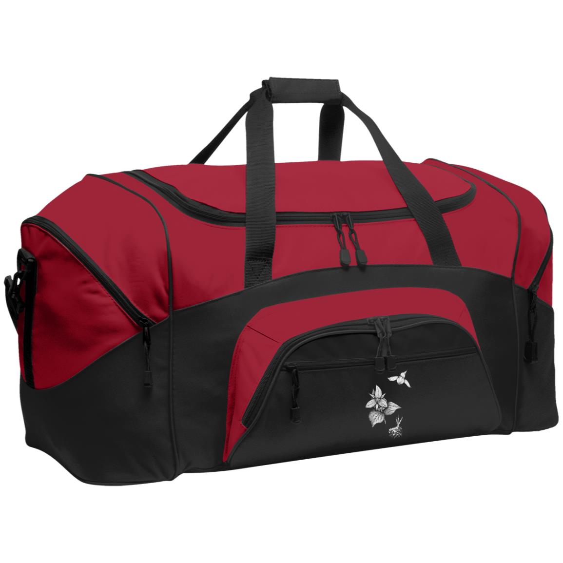 Duffel Bag (Large) Red Trillium  1