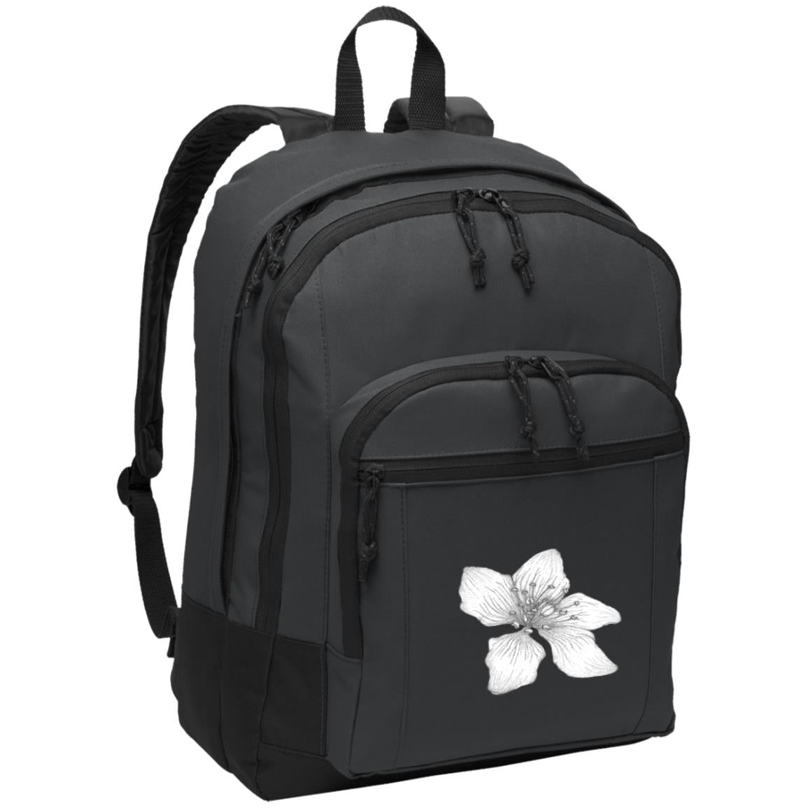 Grey poly canvas pack pack apple blossom