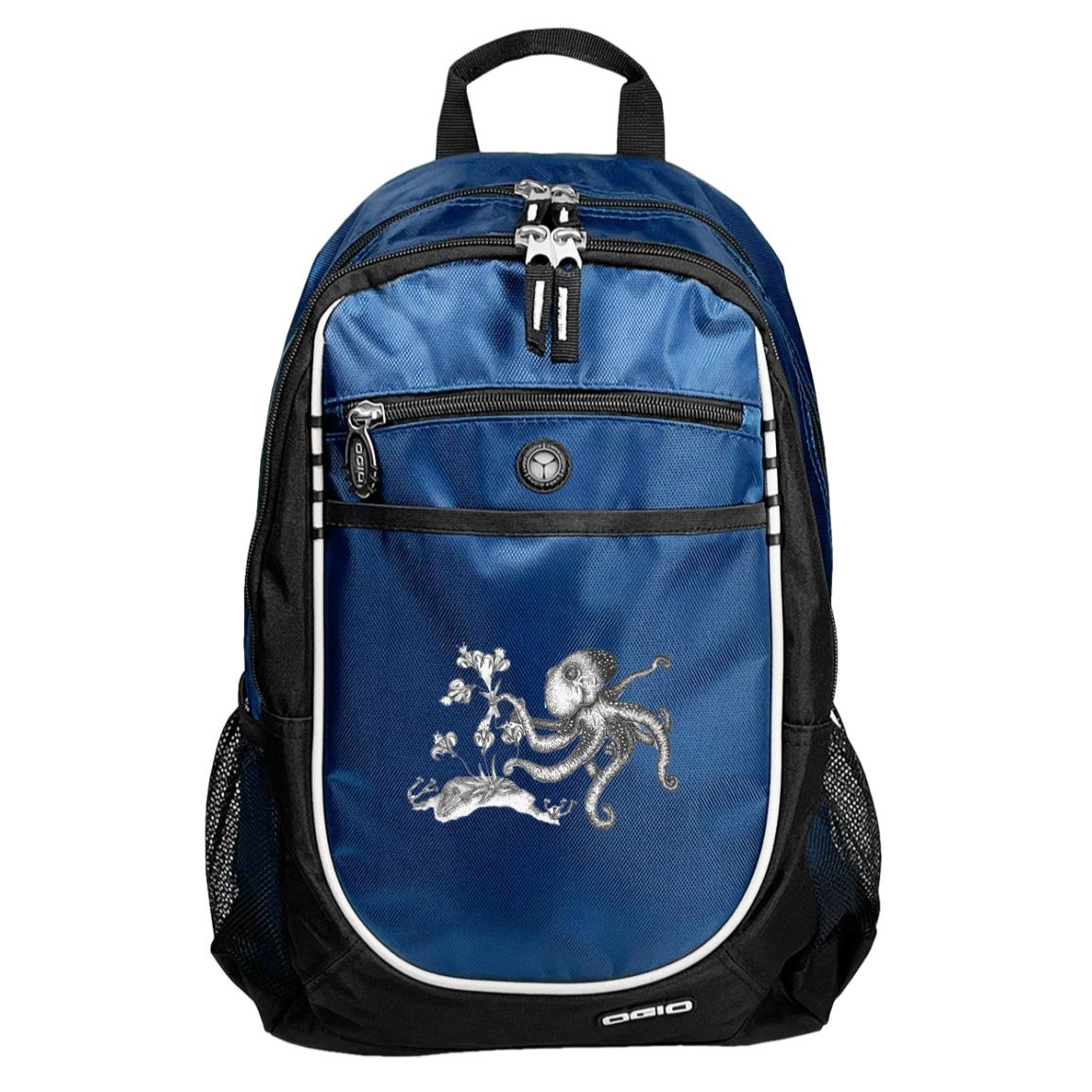 Blue sport backpack hannahs octopus