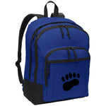 Blue poly canvas pack pack bear paw