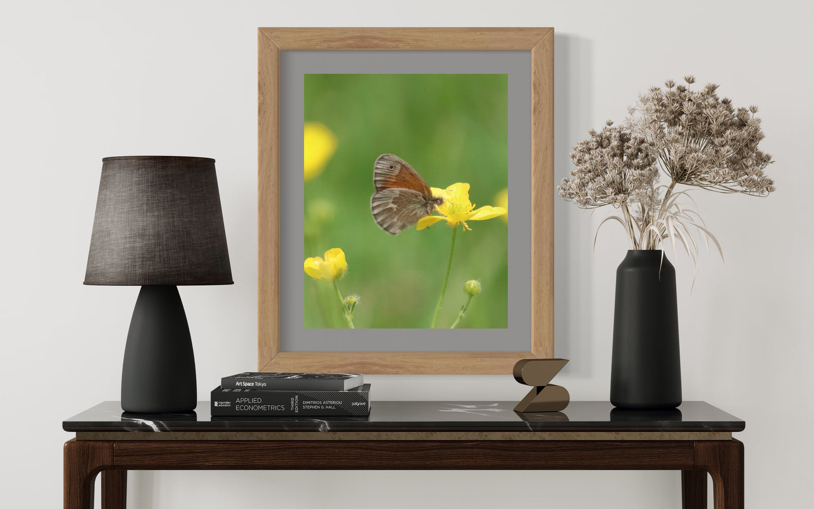 Fine art print 16x20  Common Ringlet butterfly 1