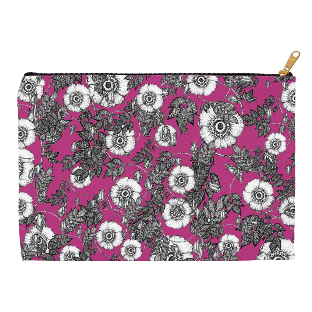 Accessory pouch (Multiple  Sizes) Wild Rose 1