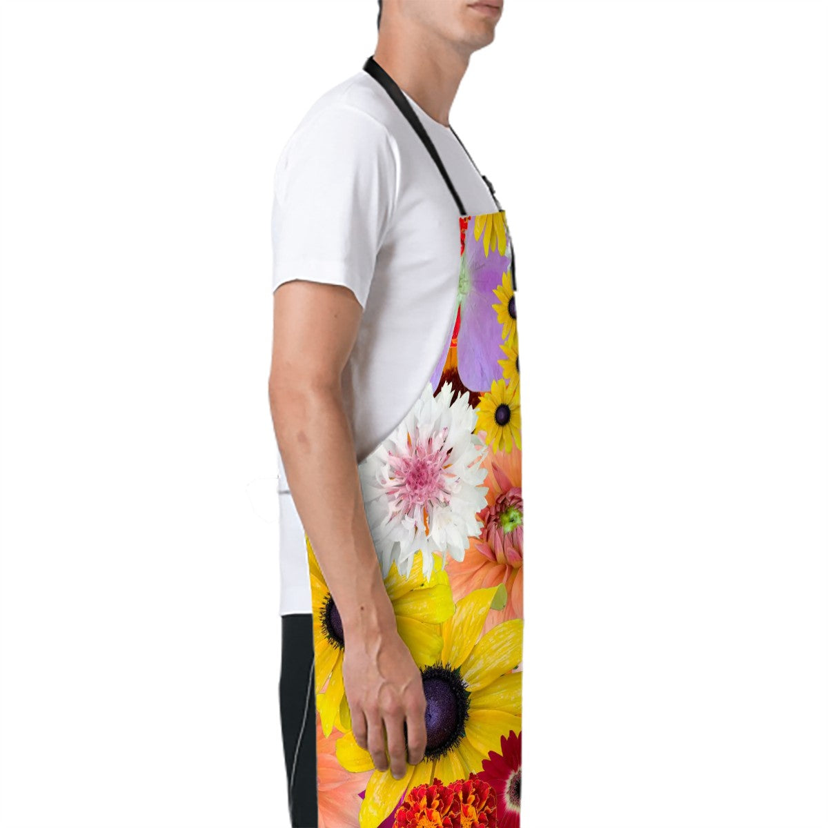 Apron (with pockets) Flower Fun 1