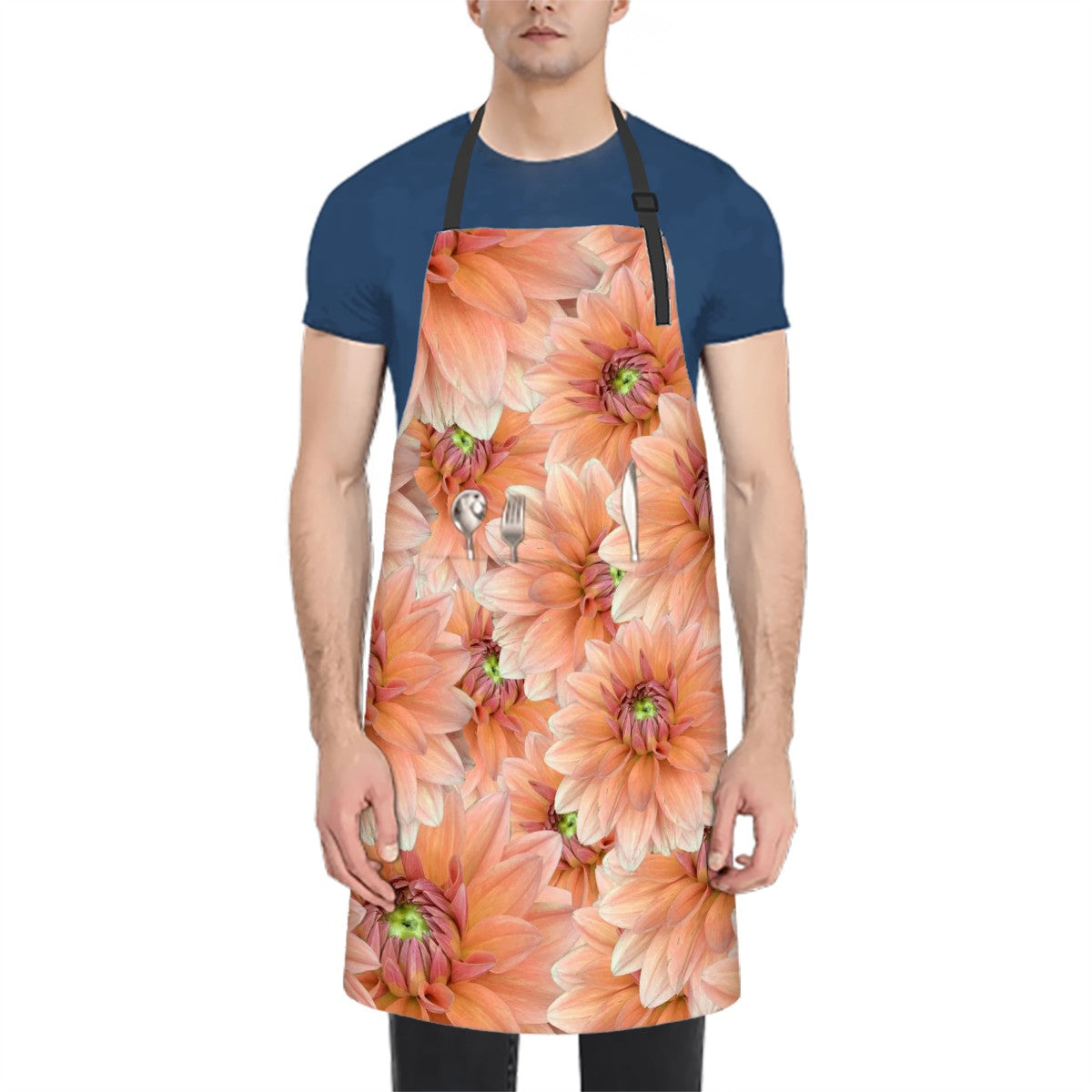 Apron (With Pockets) Dahlia 1