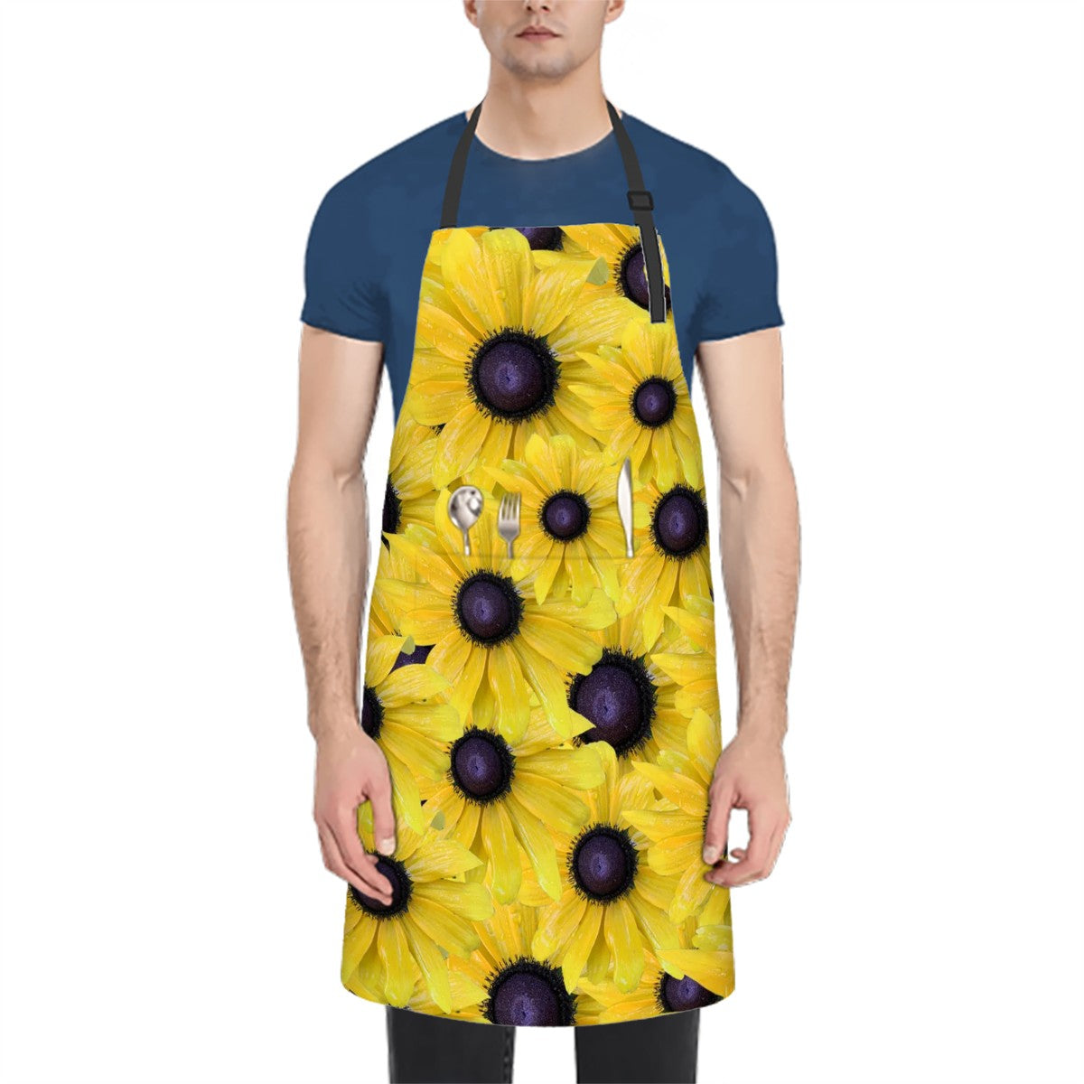 Apron (with pockets) rudbeckia 1