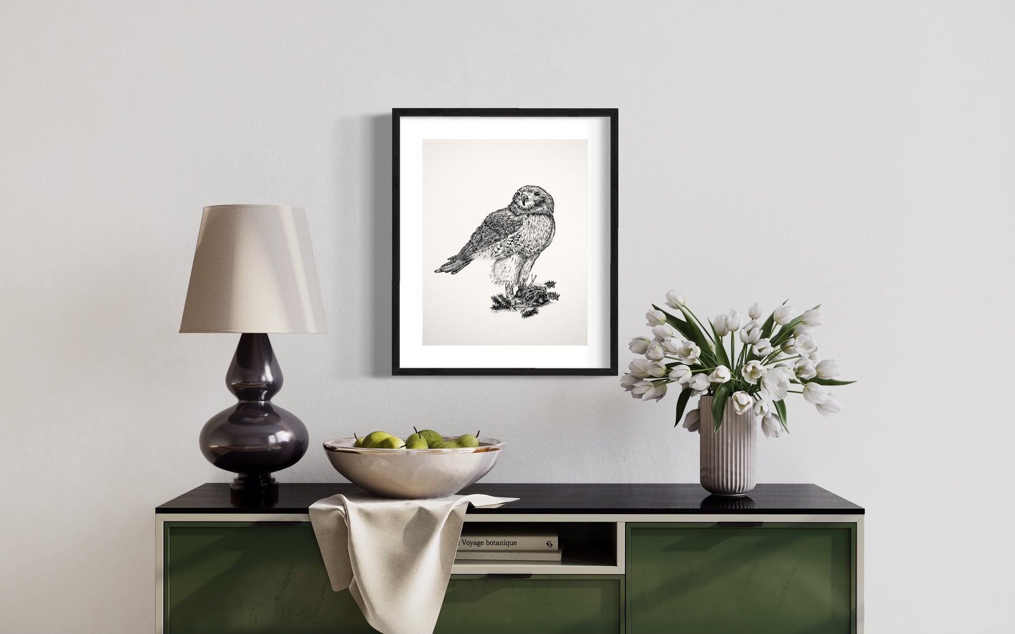 Fine art print 16x20 Red tailed hawk 1