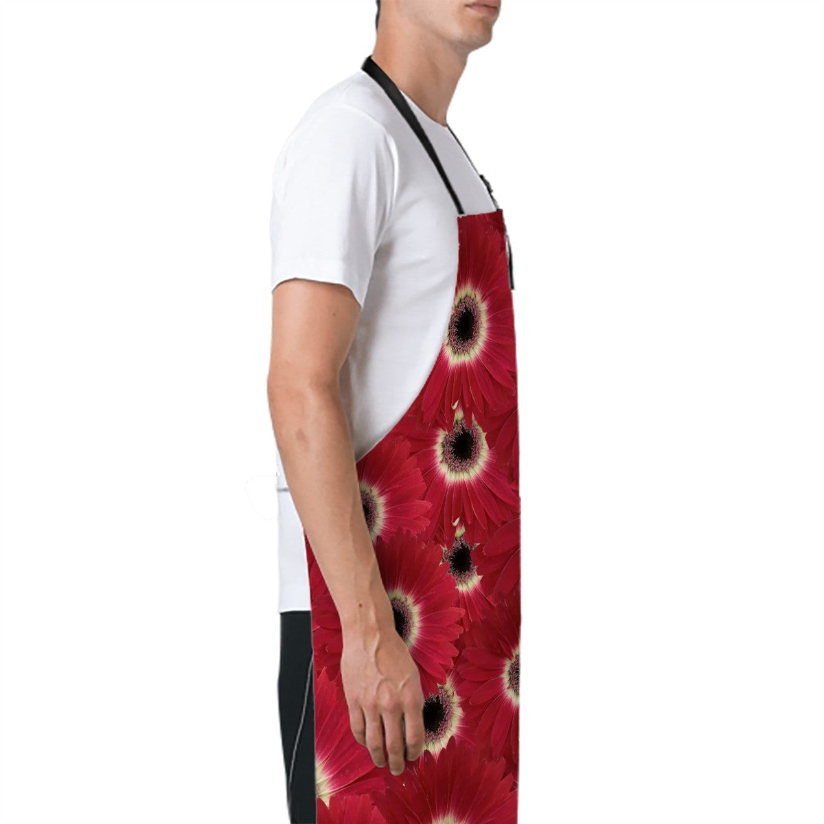 Apron (With Pockets) Gerbera Daisy 1